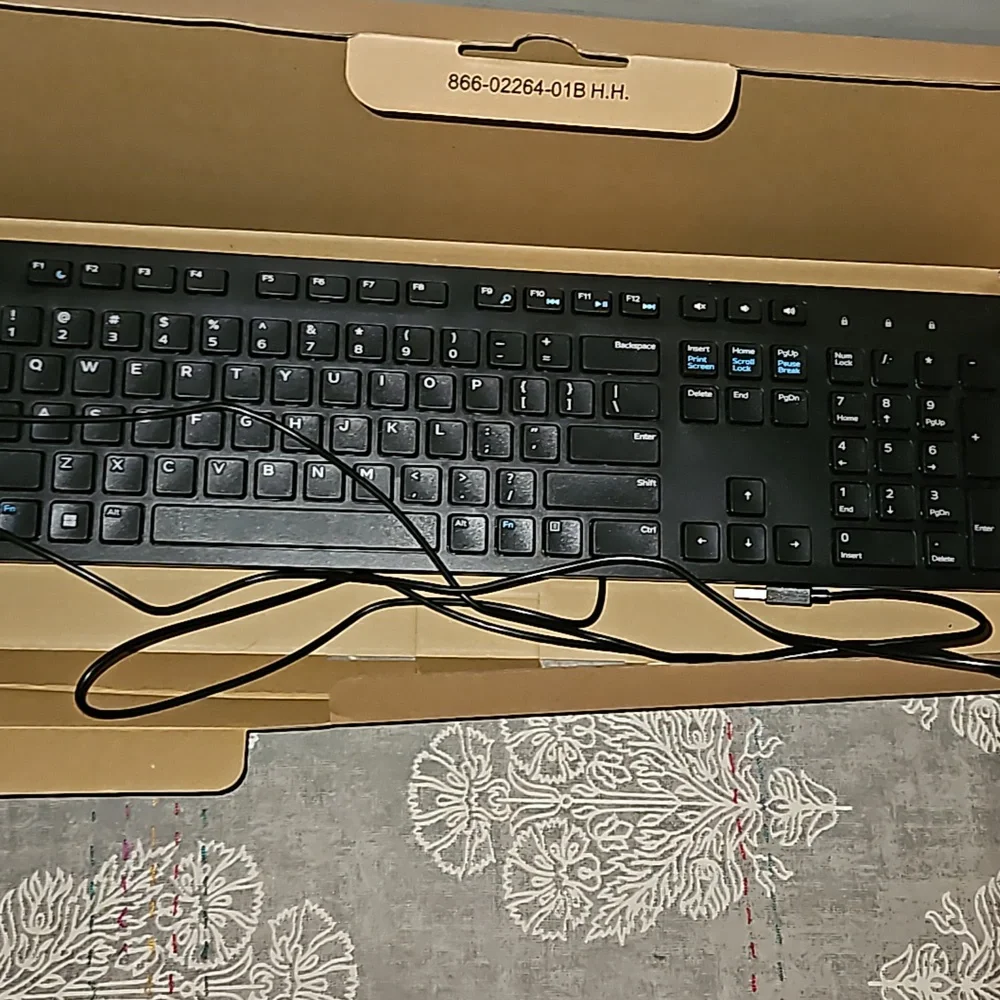 NIB | Dell Wired Keyboard & Wired Mouse